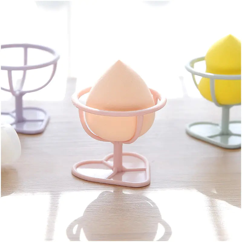 Makeup Sponge Organizer with Dustproof Holder