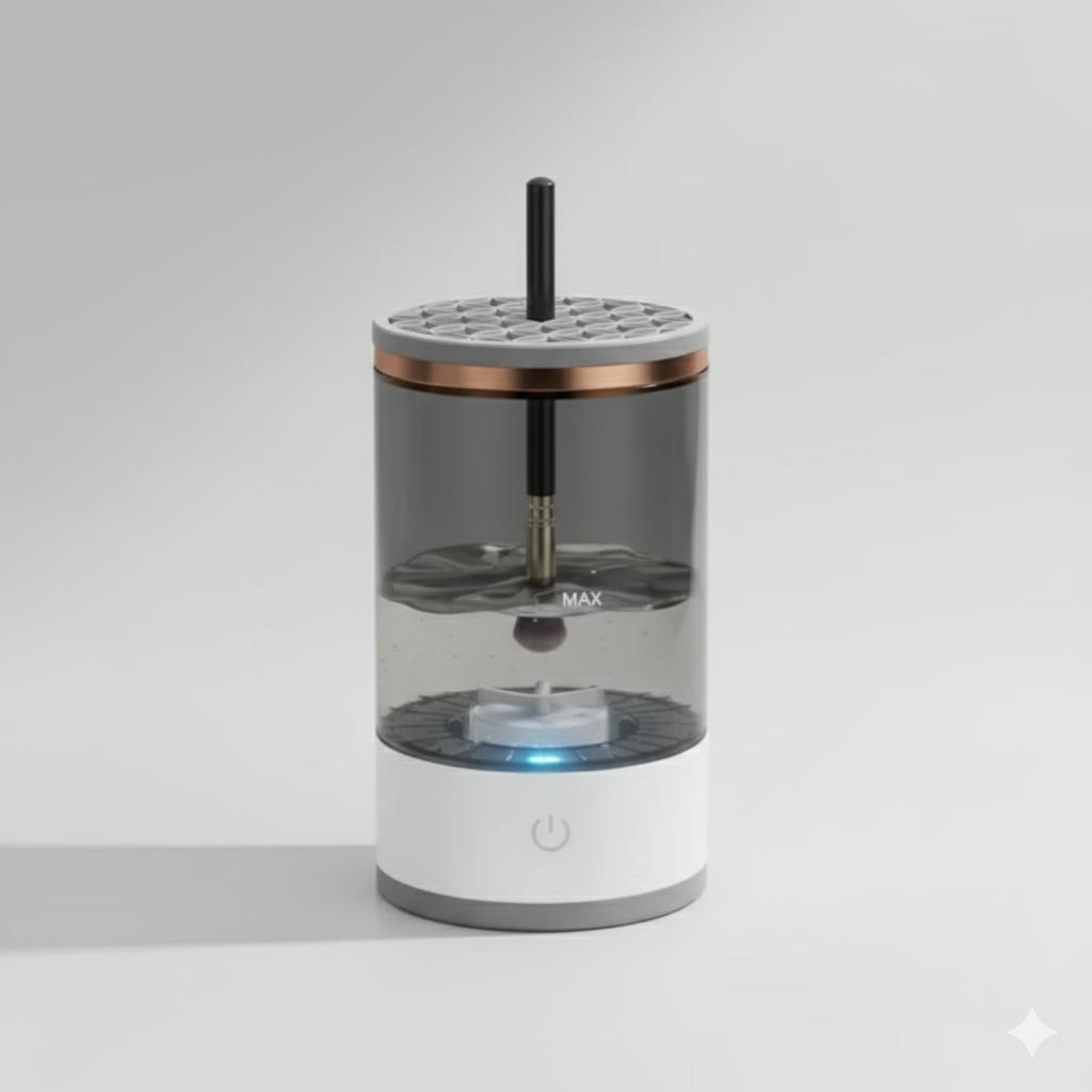 Automatic Makeup Brush Cleaner