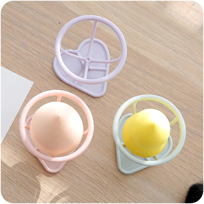 Makeup Sponge Organizer with Dustproof Holder
