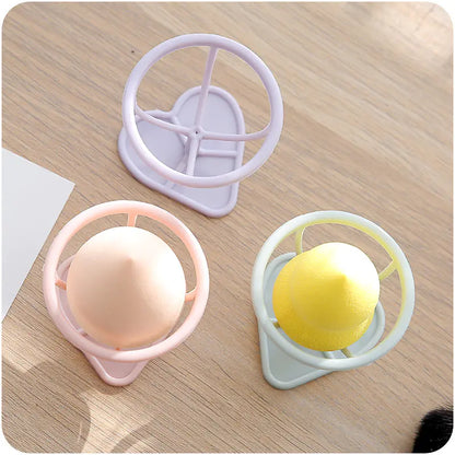Makeup Sponge Organizer with Dustproof Holder